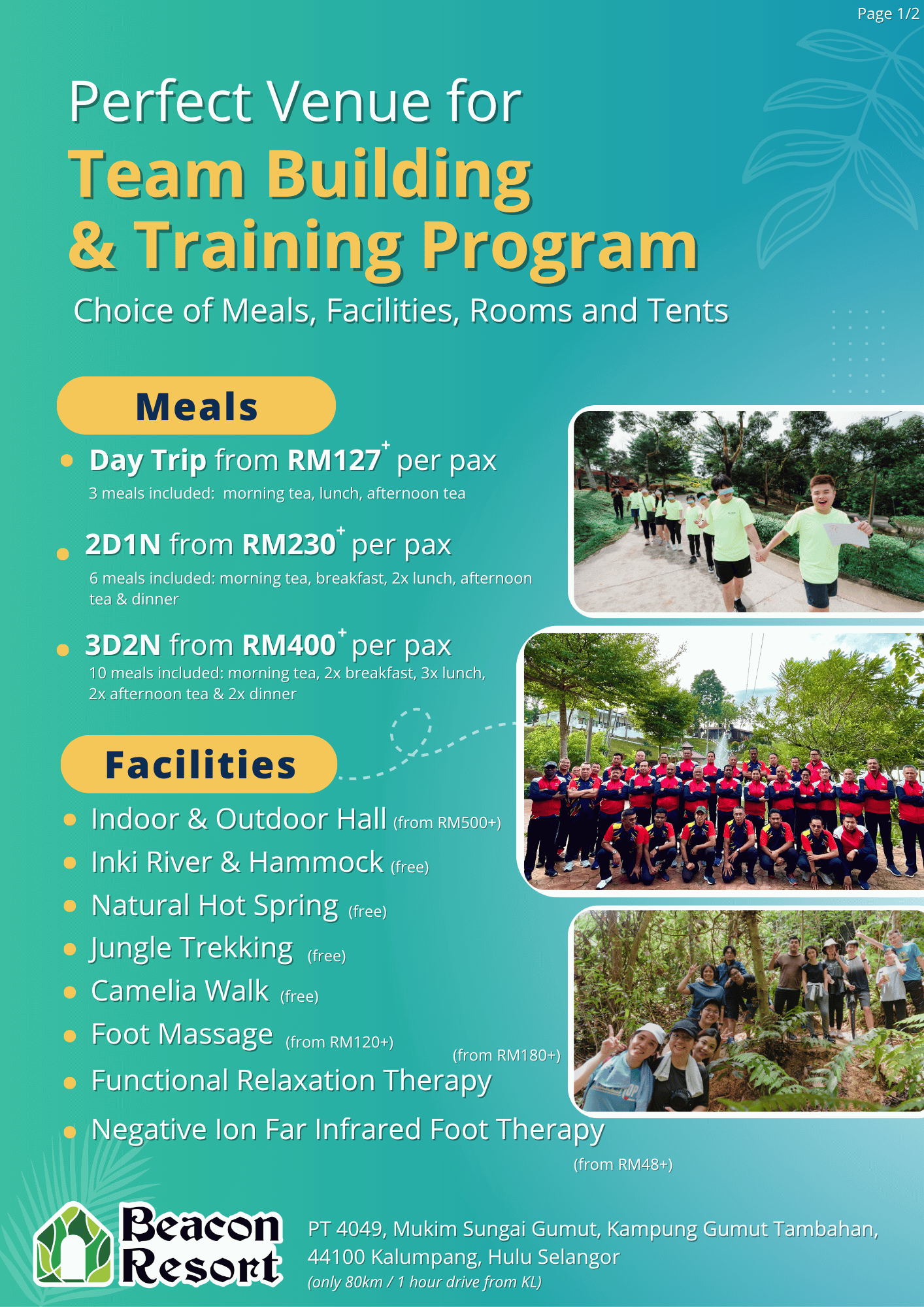Team building & training Sep 2026