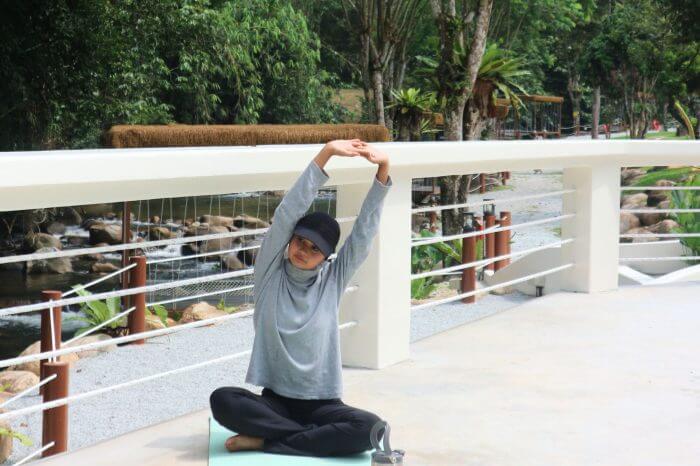 Beacon Resort Easy Air yoga platform