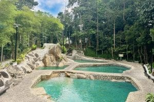 Natural hot spring